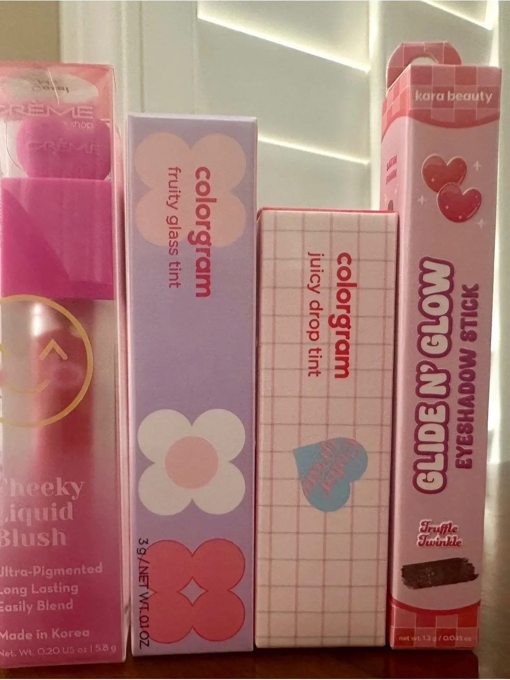 Colorgram Juicy Drop Tint + Fruity Glass Tint & Creme Shop Eyeshadow Bundle